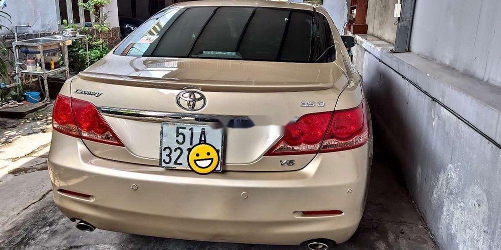 Toyota Camry    2007 - Bán Toyota Camry đời 2007, màu vàng, xe nhập còn mới