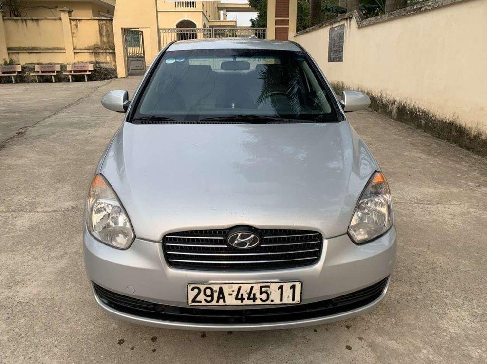 Hyundai Verna   2007 - Cần bán Hyundai Verna đời 2007, màu bạc, nhập khẩu  