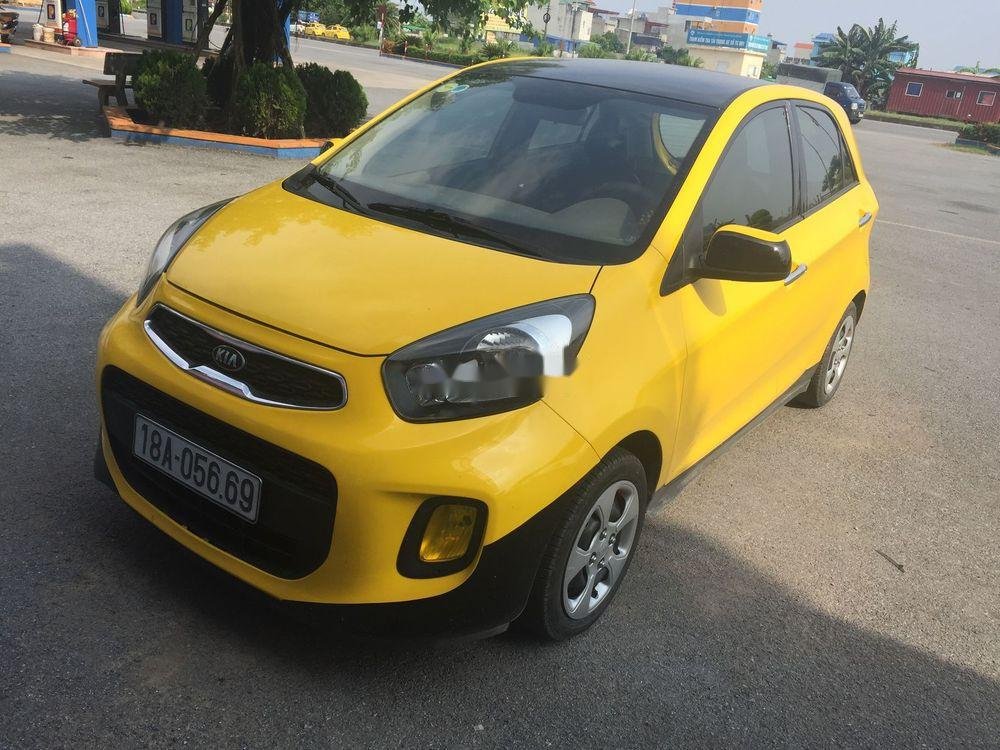 Kia Morning 2015 - Cần bán xe Kia Morning đời 2015, màu vàng giá 190Tr