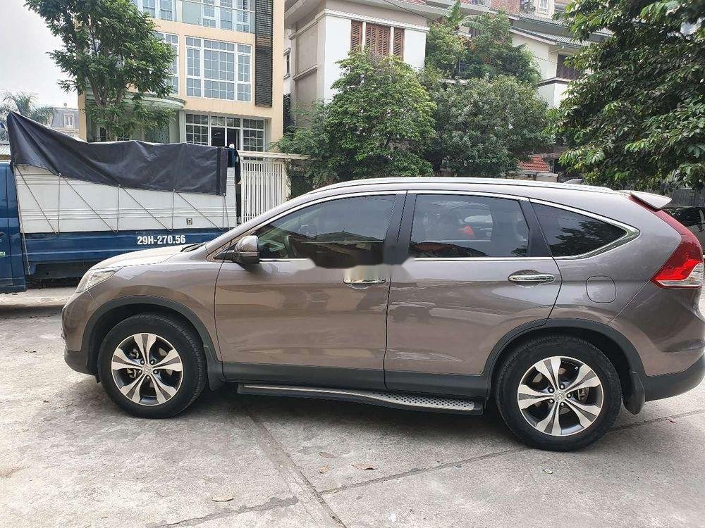 Honda CR V   2013 - Cần bán xe Honda CR V sản xuất 2013, màu xám, xe gia đình