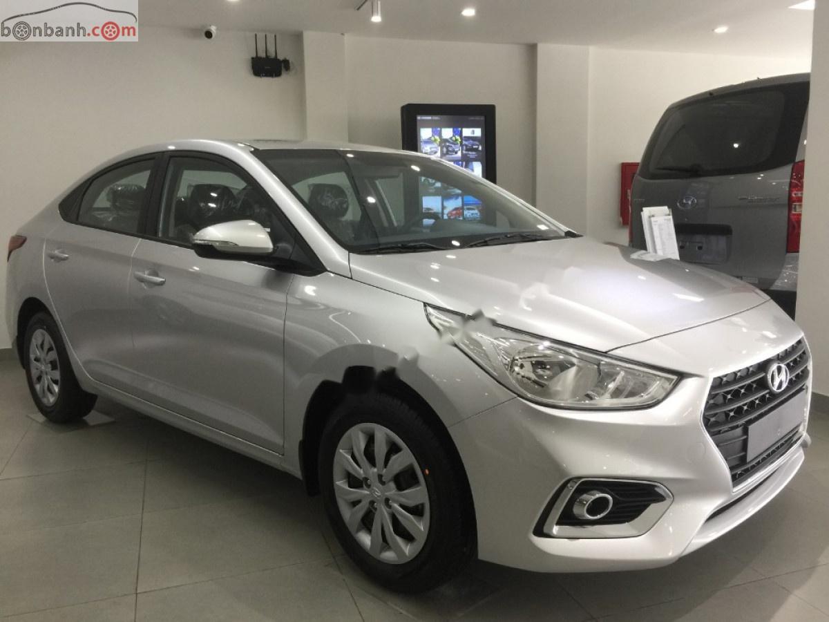 Hyundai Accent   2019 - Bán Hyundai Accent năm 2019, màu bạc, giá chỉ 420 triệu