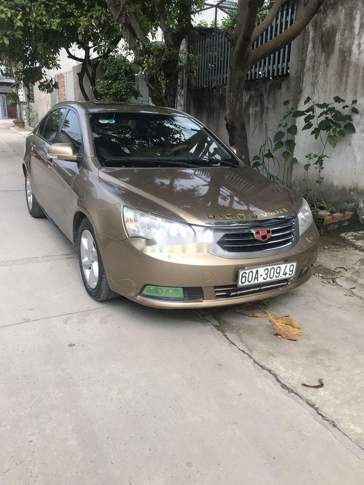 Geely Emgrand   2012 - Bán Geely Emgrand 2012, màu nâu, xe nhập, số tự động