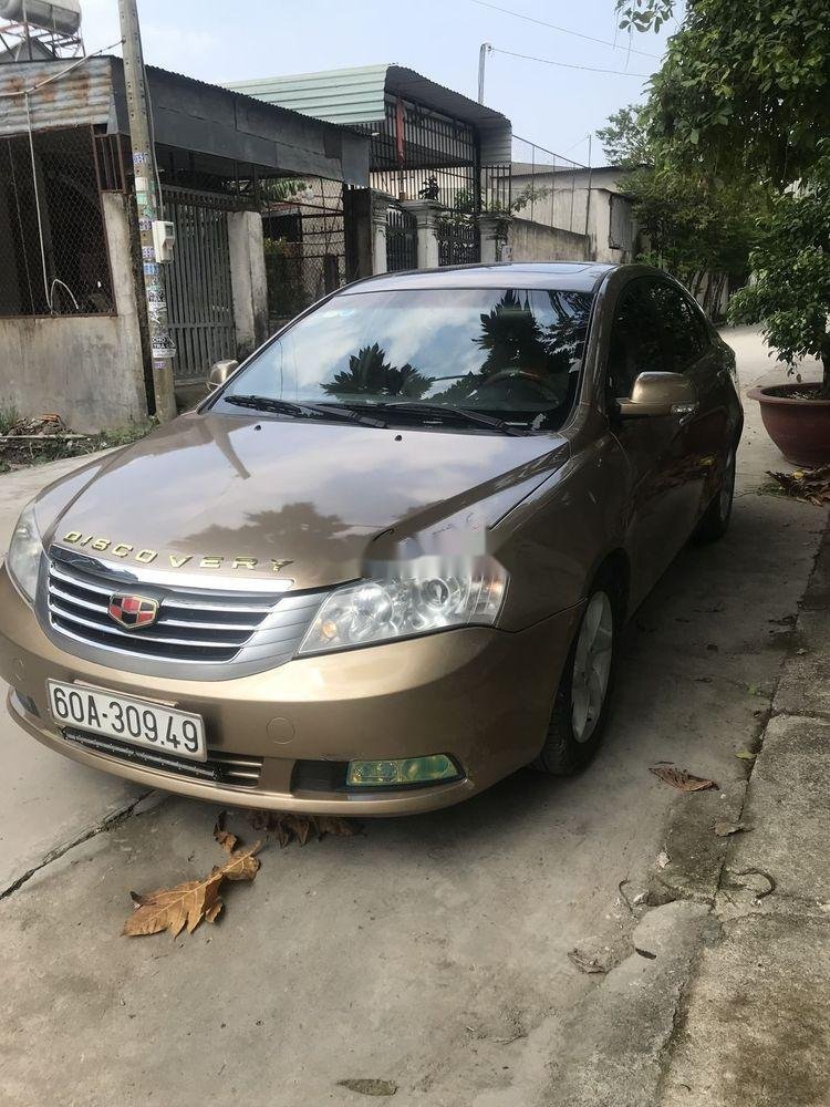 Geely Emgrand   2012 - Bán Geely Emgrand 2012, màu nâu, xe nhập, số tự động