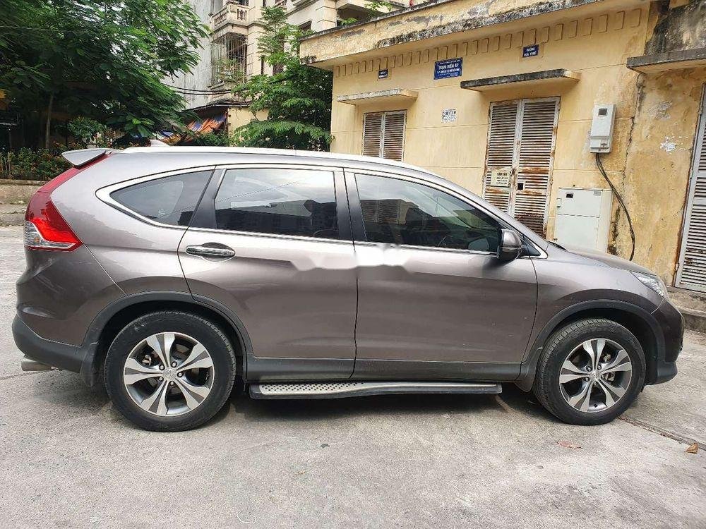 Honda CR V   2013 - Cần bán xe Honda CR V sản xuất 2013, màu xám, xe gia đình