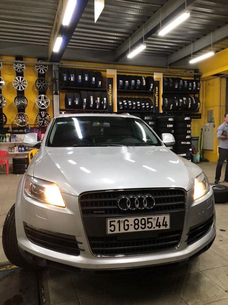 Audi Q7   2008 - Bán Audi Q7 đời 2008, màu bạc, nhập khẩu còn mới