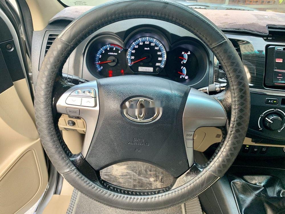 Toyota Fortuner 2015 - Bán Toyota Fortuner sản xuất 2015, màu bạc xe nguyên bản