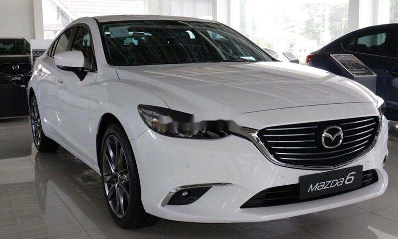 Mazda 6   2019 - Bán xe Mazda 6 sản xuất 2019, màu trắng, giá tốt