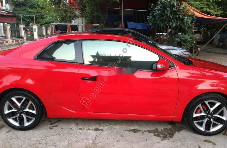 Kia Forte   Koup 1.6 AT   2009 - Xe Kia Forte Koup 1.6 AT đời 2009, màu đỏ chính chủ, giá 415tr