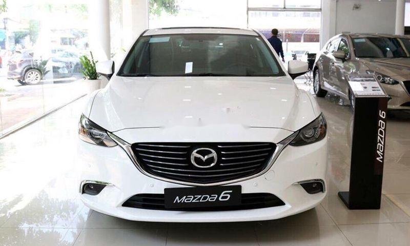 Mazda 6   2019 - Bán xe Mazda 6 sản xuất 2019, màu trắng, giá tốt