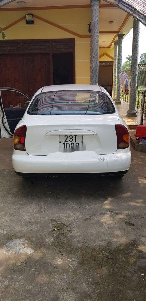 Daewoo Lanos   MT 2002 - Xe Daewoo Lanos MT 2002, màu trắng, 60 triệu