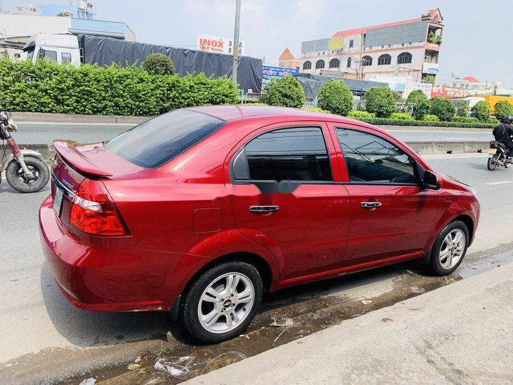 Chevrolet Aveo   2018 - Bán xe Chevrolet Aveo đời 2018, màu đỏ, mới chạy 9.700km