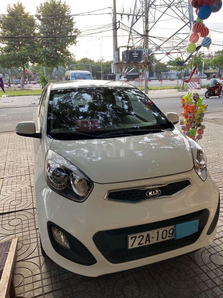 Kia Morning 2014 - Bán Kia Morning năm 2014, màu trắng xe nguyên bản