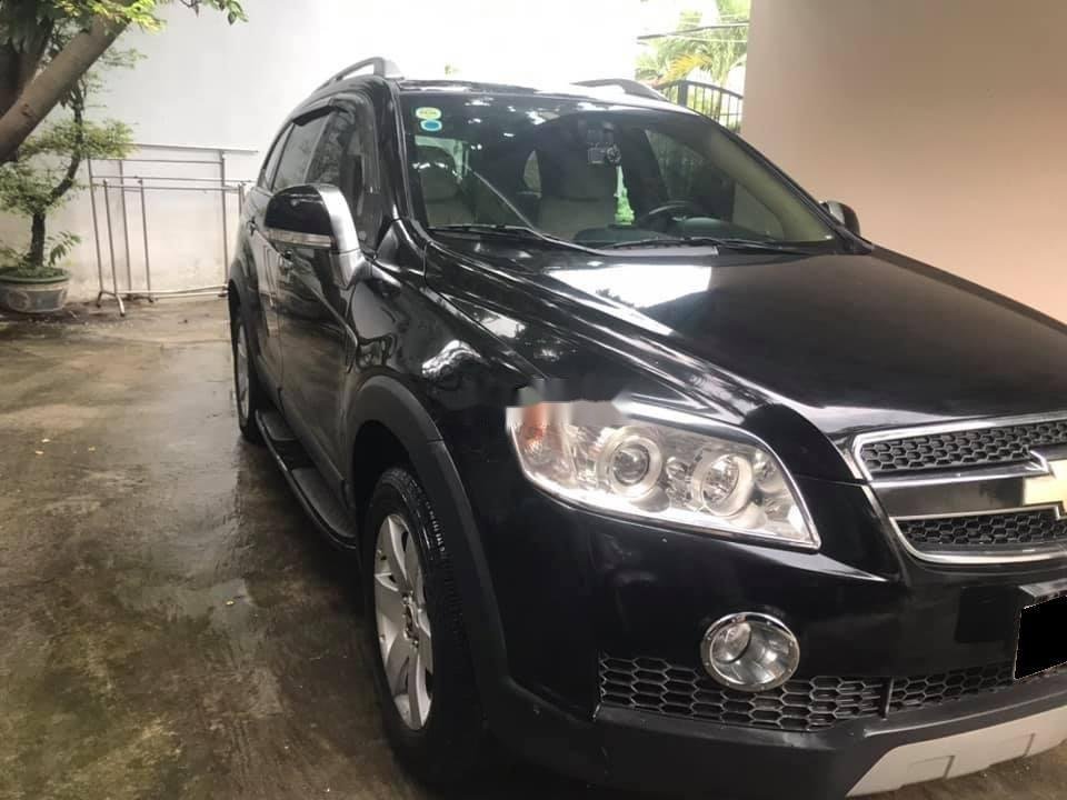 Chevrolet Captiva 2007 - Cần bán lại xe Chevrolet Captiva LTZ sản xuất năm 2007, màu đen số tự động