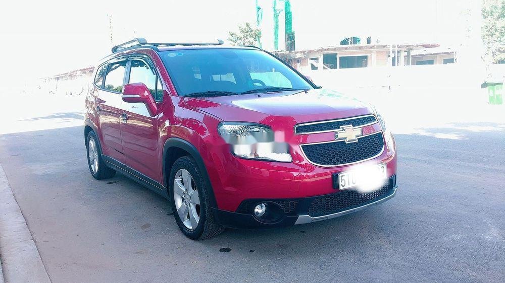 Chevrolet Orlando 2017 - Bán ô tô Chevrolet Orlando LTZ 1.8 AT năm sản xuất 2017, màu đỏ số tự động giá tốt