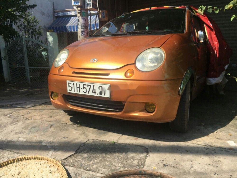 Daewoo Matiz   2006 - Bán ô tô Daewoo Matiz đời 2006, màu nâu, giá chỉ 75 triệu