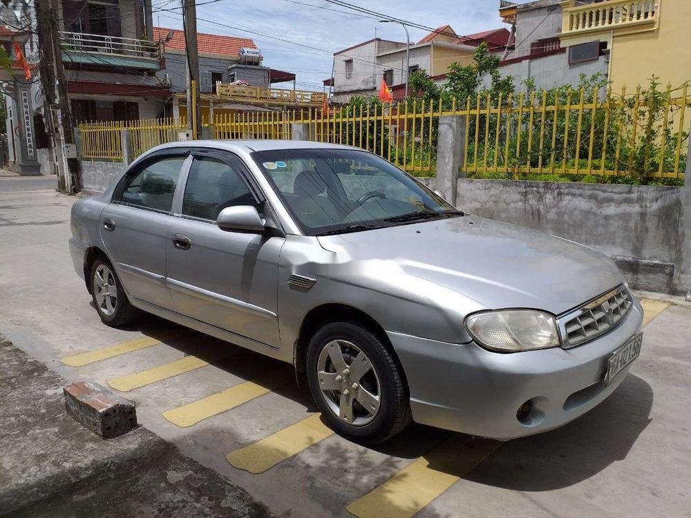 Kia Spectra 2003 - Bán xe Kia Spectra 2003, màu bạc, nhập khẩu, giá 80tr