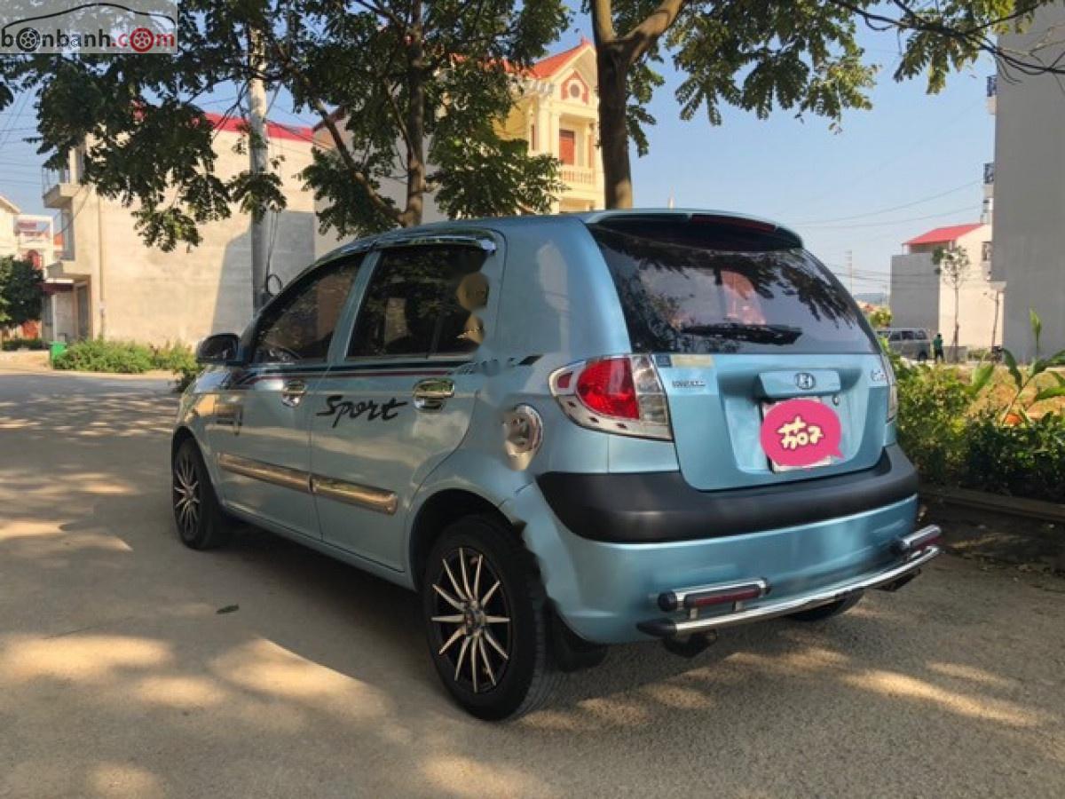 Hyundai Getz 1.1 MT 2009 - Bán Hyundai Getz 1.1 MT 2009, màu xanh lam, xe nhập xe gia đình