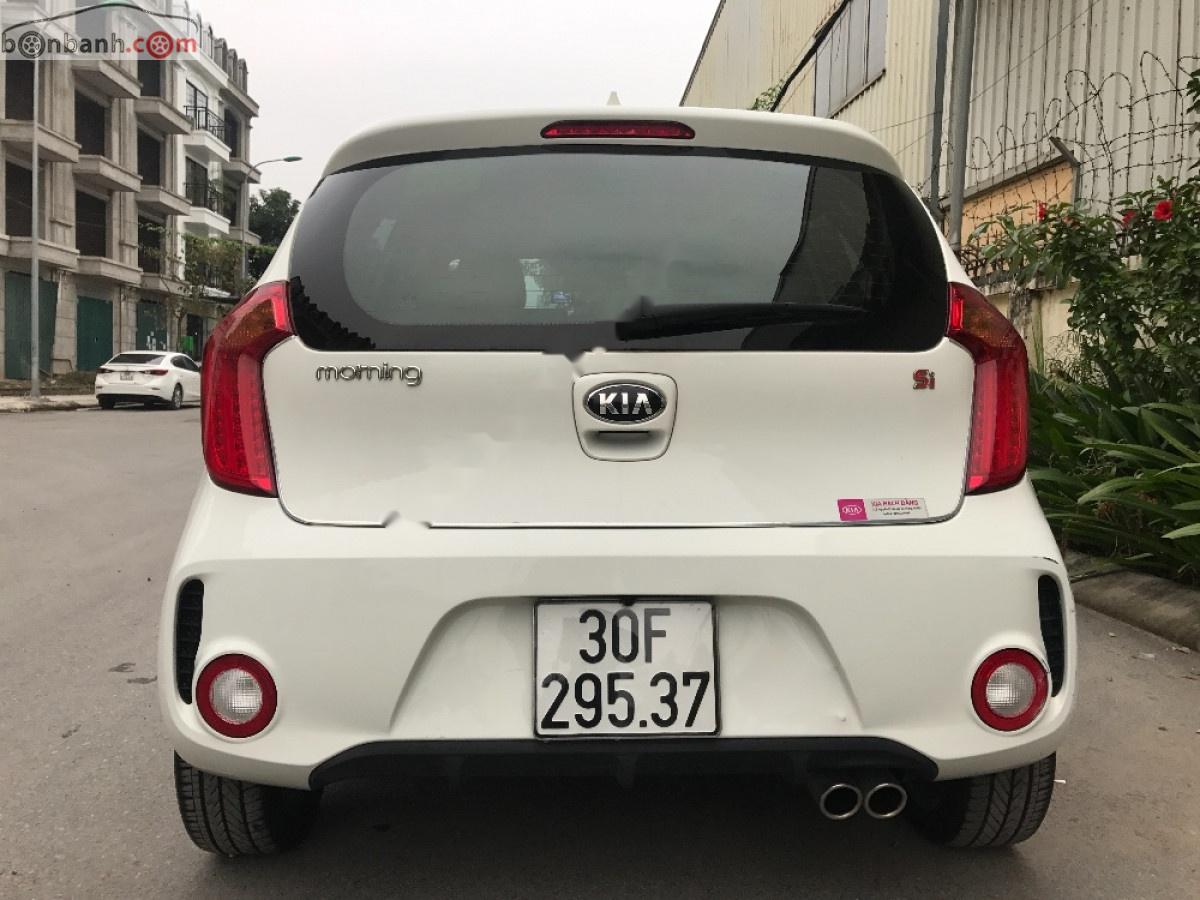 Kia Morning Si MT 2018 - Bán Kia Morning Si MT 2018, màu trắng số sàn