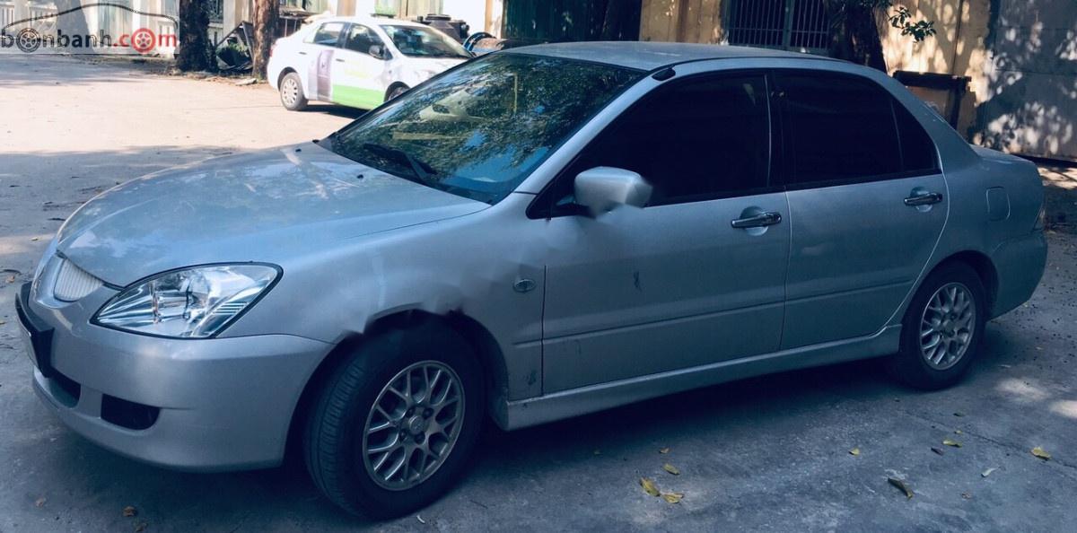 Mitsubishi Lancer 2003 - Bán Mitsubishi Lancer đời 2003, màu bạc, giá 210tr