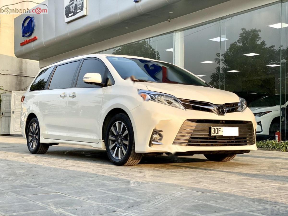 Toyota Sienna 2018 - Bán Toyota Sienna sản xuất 2018, màu trắng, nhập khẩu