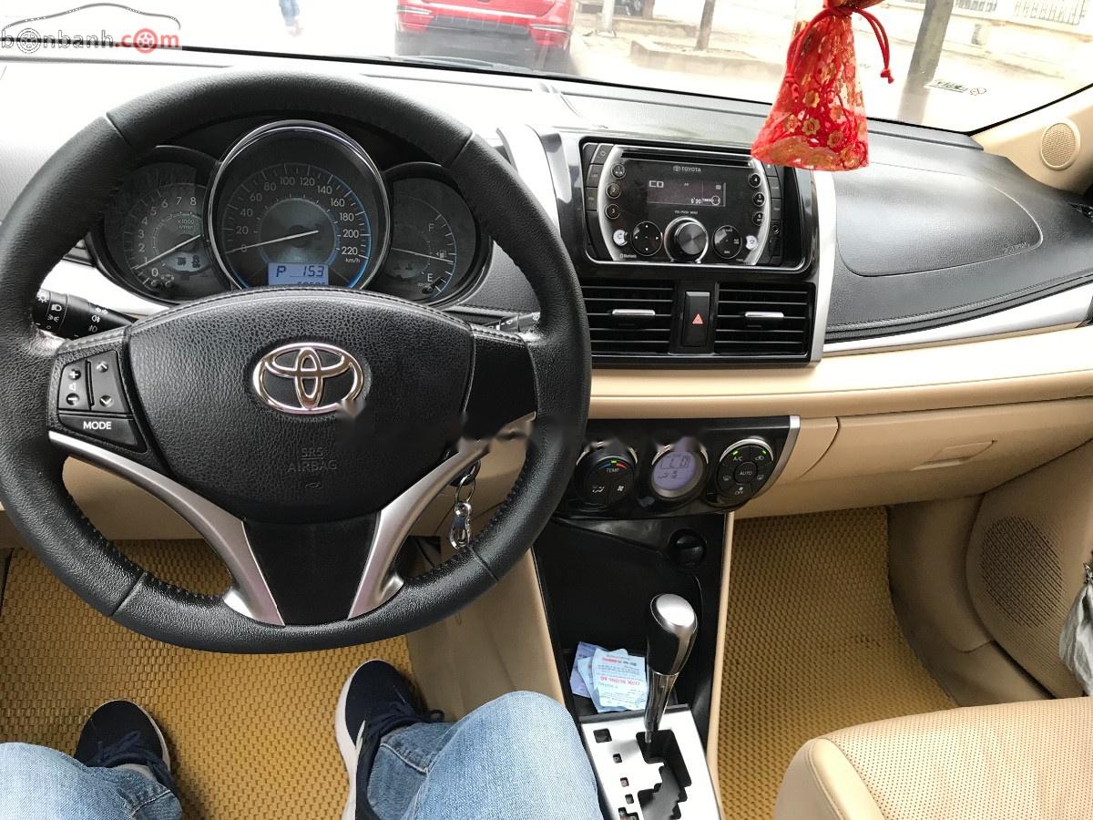 Toyota Vios 1.5G 2017 - Bán xe cũ Toyota Vios đời 2017, màu vàng