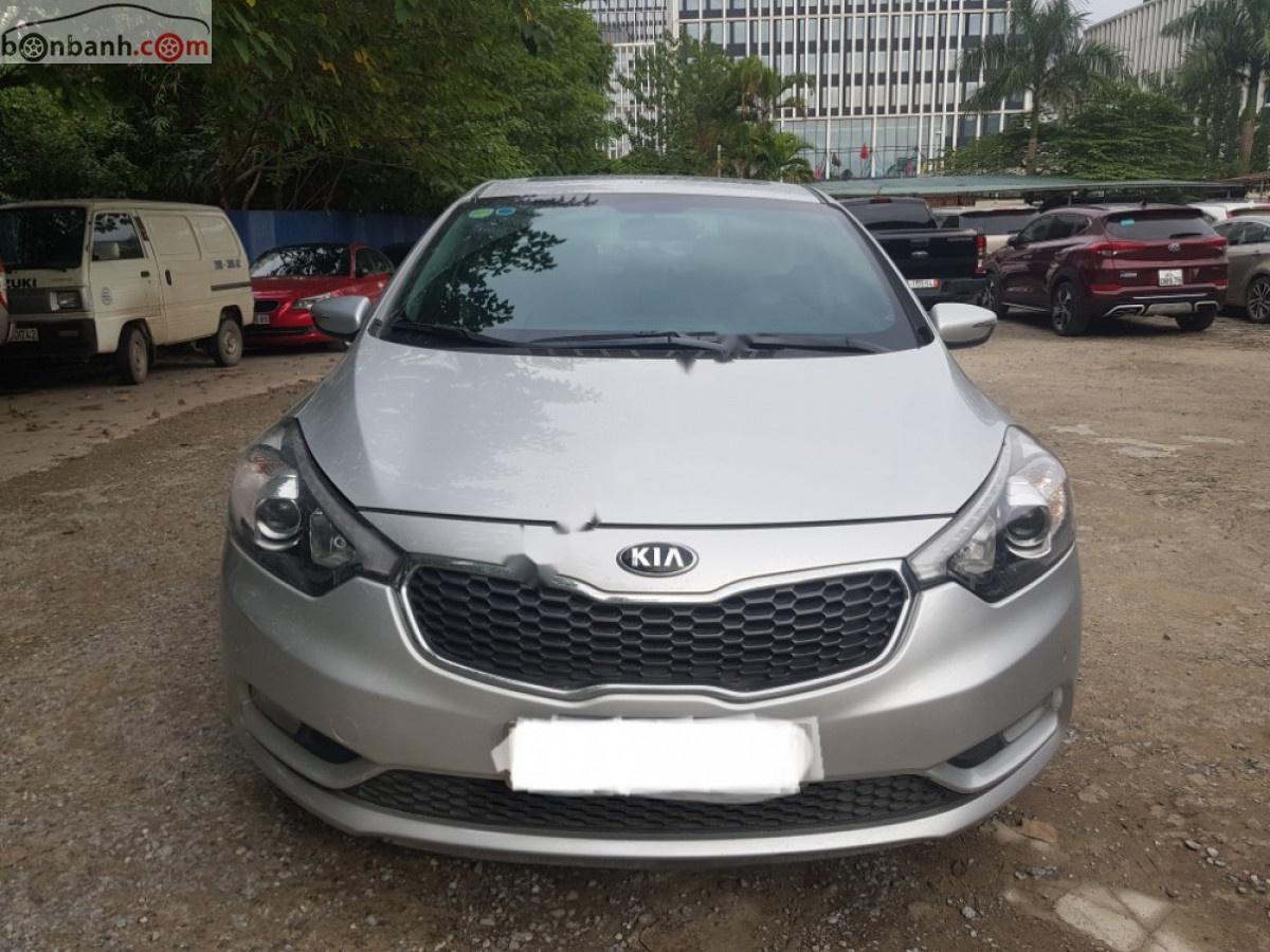 Kia K3 2014 - Cần bán lại xe Kia K3 2.0AT 2014, màu bạc, 477tr