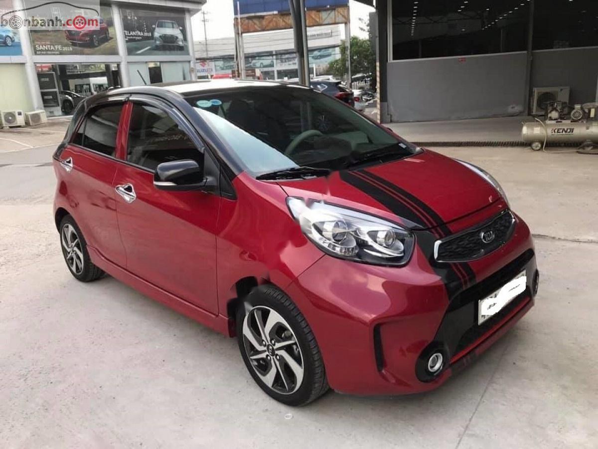 Kia Morning 2018 - Cần bán Kia Morning năm sản xuất 2018, màu đỏ, số sàn