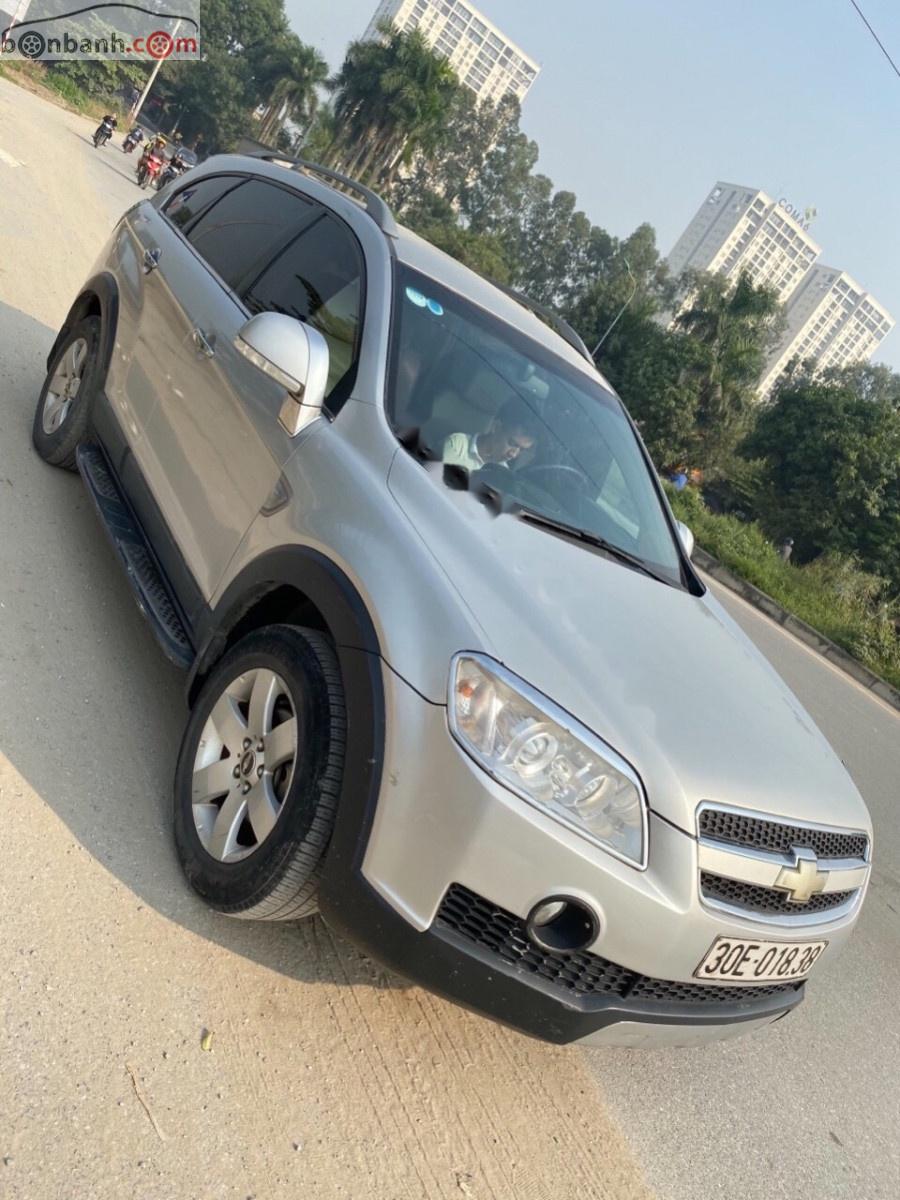 Chevrolet Captiva 2008 - Bán Chevrolet Captiva năm sản xuất 2008, màu bạc