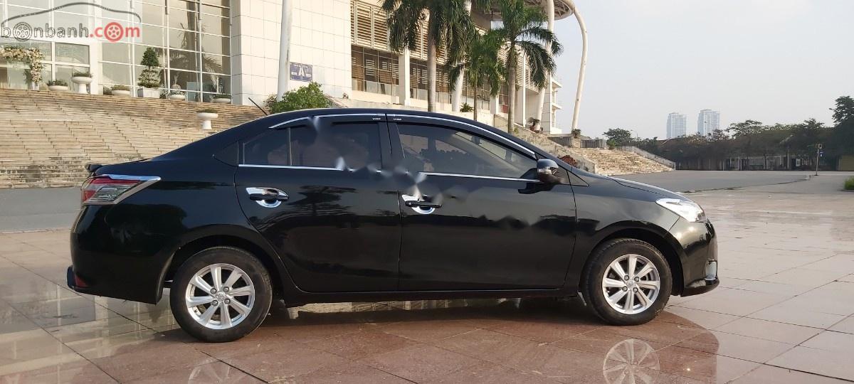 Toyota Vios   2015 - Cần bán Toyota Vios năm 2015, màu đen, số sàn