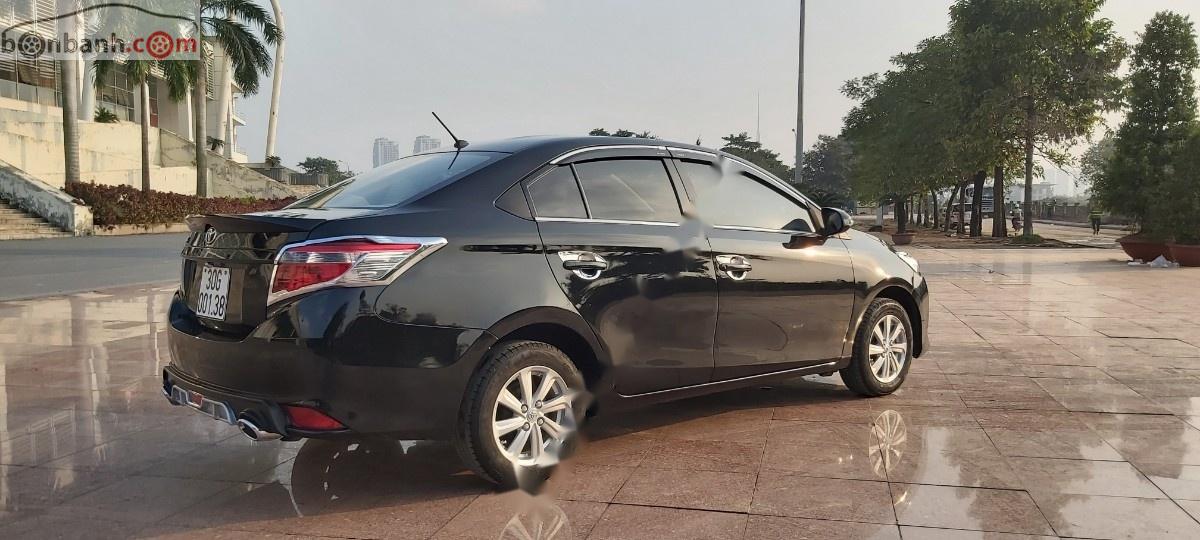 Toyota Vios   2015 - Cần bán Toyota Vios năm 2015, màu đen, số sàn