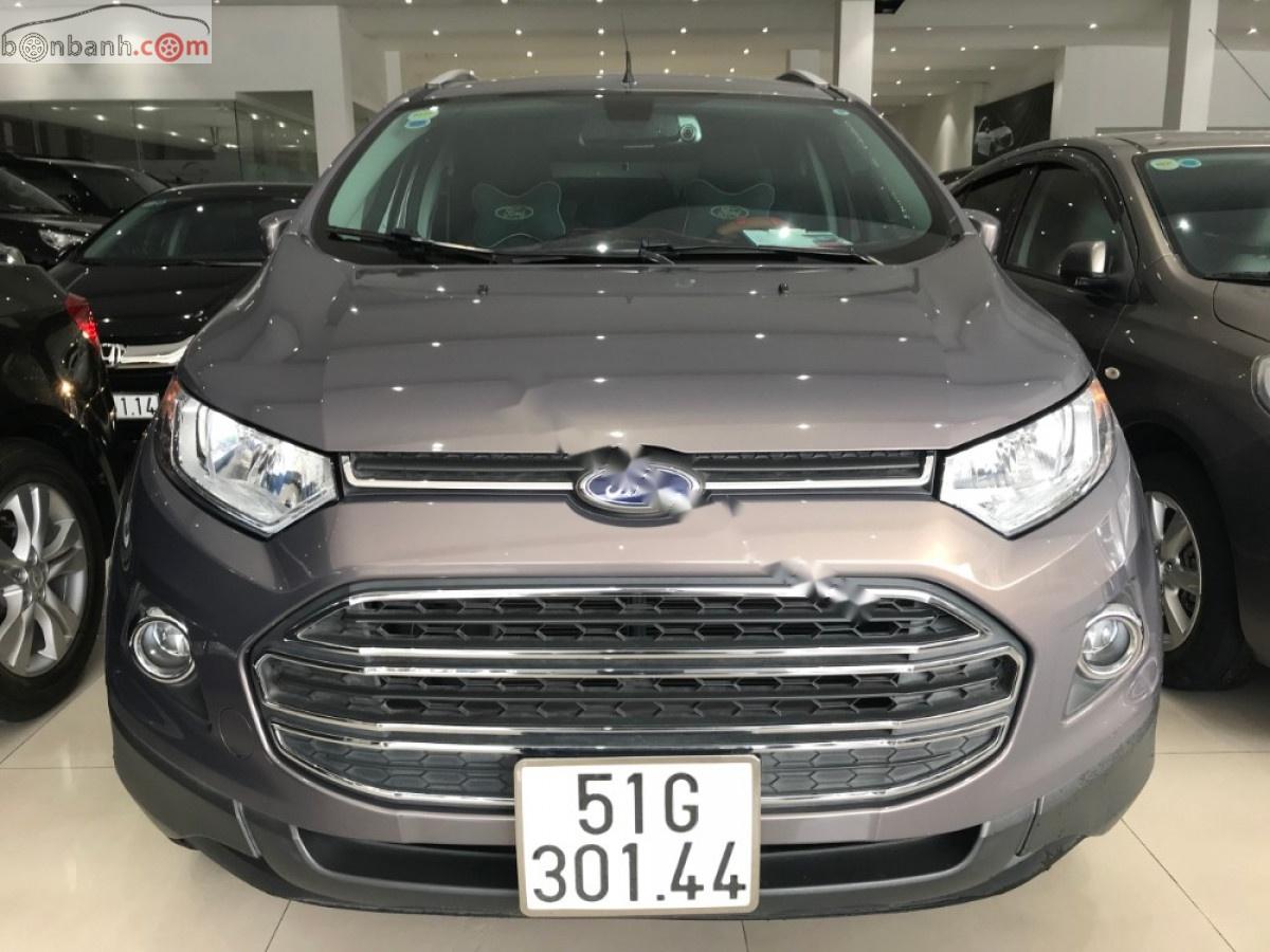 Ford EcoSport 2017 - Cần bán Ford EcoSport sản xuất năm 2017, màu nâu còn mới, giá 510tr