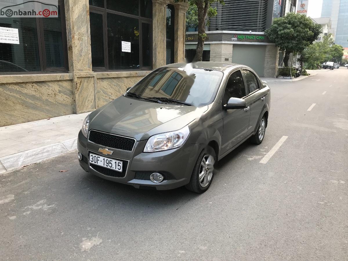 Chevrolet Aveo 2018 - Bán xe Chevrolet Aveo 1.4 LTZ 2018, màu xám số tự động, 375tr