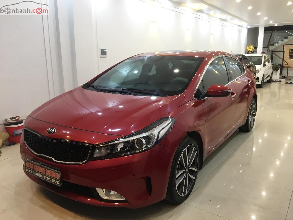 Kia Cerato 2016 - Cần bán Kia Cerato 1.6AT đời 2016, màu đỏ, giá tốt