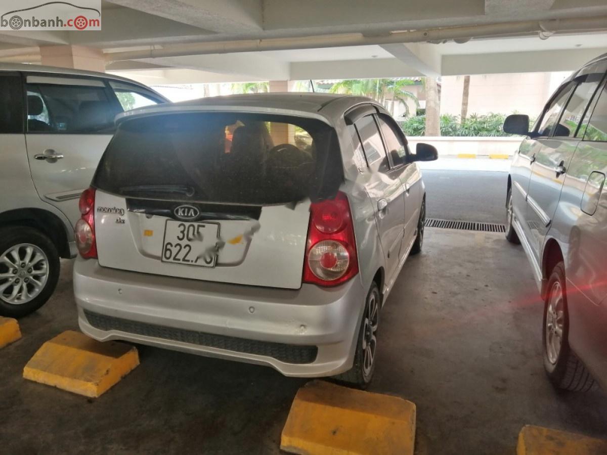 Kia Morning   2009 - Bán Kia Morning SLX 1.0 MT đời 2009, màu bạc, nhập khẩu 