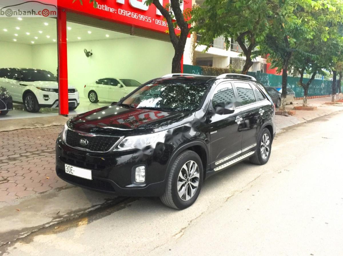 Kia Sorento   2017 - Bán Kia Sorento DATH đời 2017, màu đen như mới, giá tốt