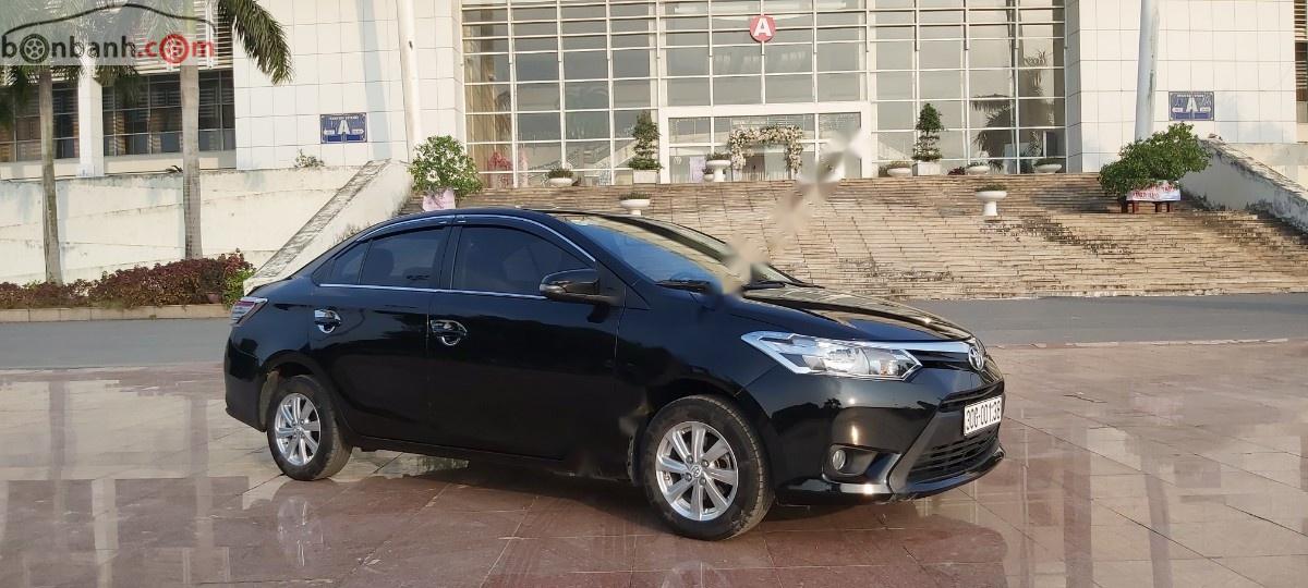 Toyota Vios   2015 - Cần bán Toyota Vios năm 2015, màu đen, số sàn