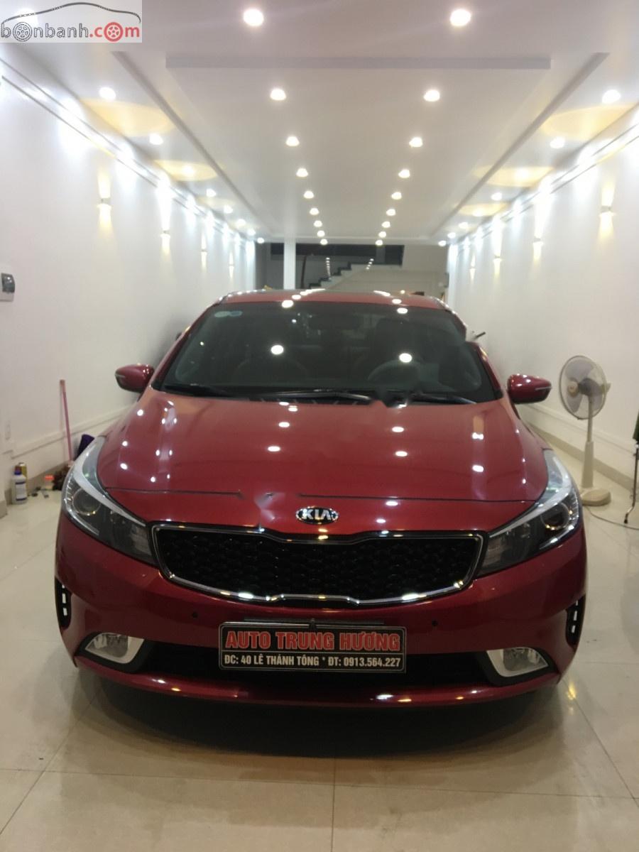 Kia Cerato 2016 - Cần bán Kia Cerato 1.6AT đời 2016, màu đỏ, giá tốt