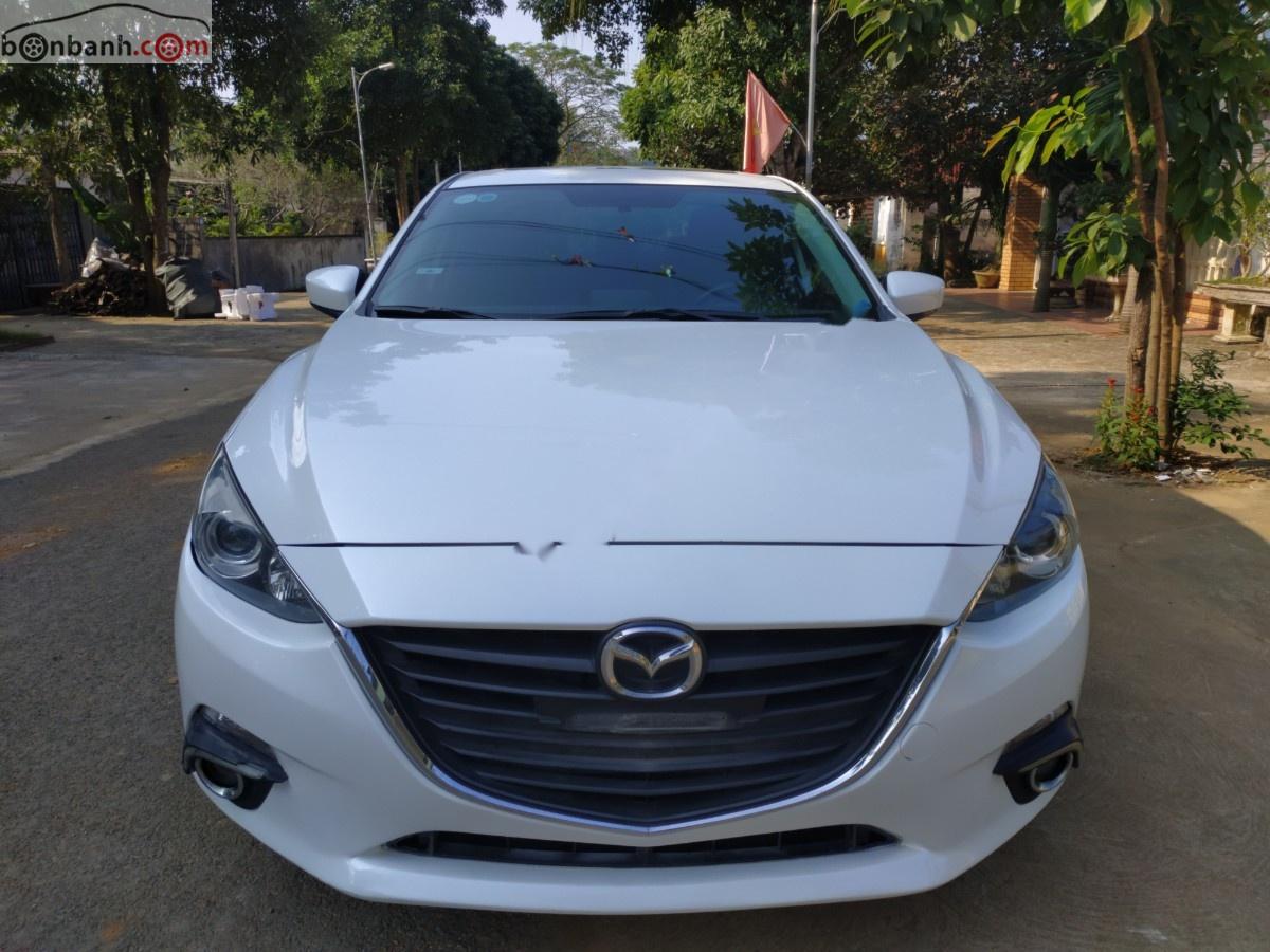 Mazda 3 1.5 AT 2016 - Bán Mazda 3 1.5 AT đời 2016, màu trắng số tự động