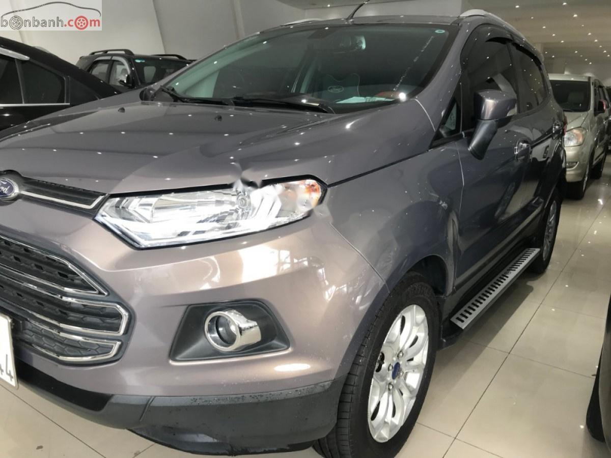 Ford EcoSport 2017 - Cần bán Ford EcoSport sản xuất năm 2017, màu nâu còn mới, giá 510tr