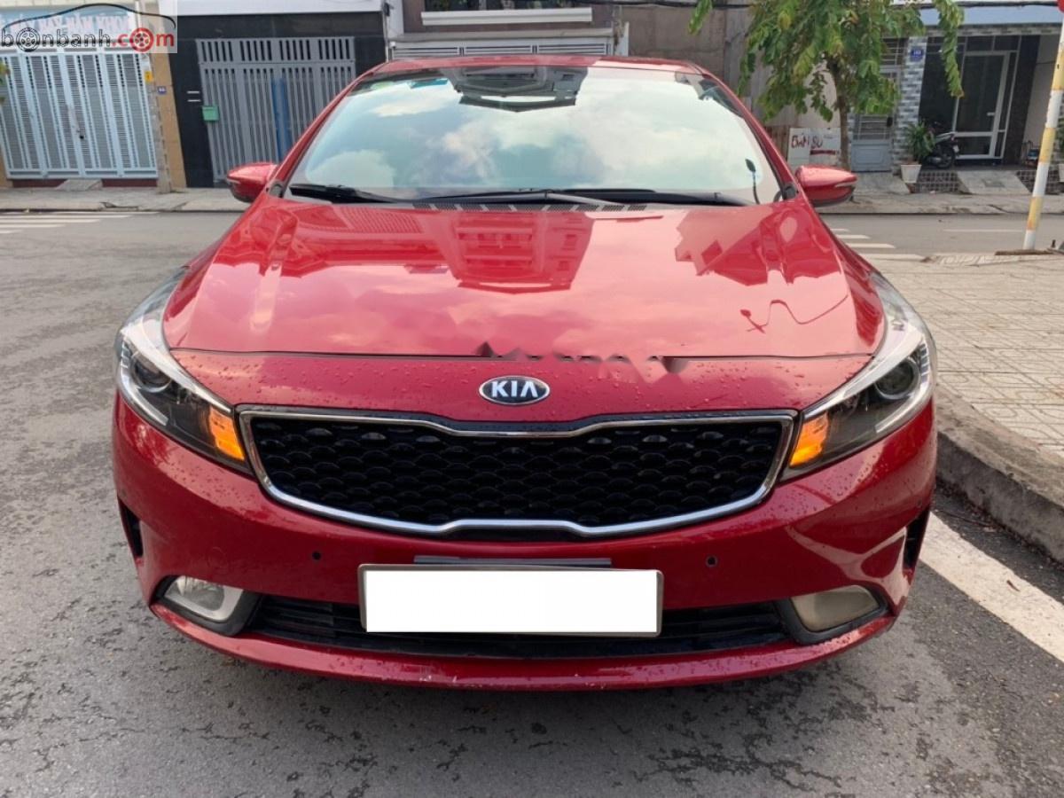 Kia Cerato   2016 - Bán Kia Cerato đời 2016, màu đỏ, số tự động, giá chỉ 535 triệu