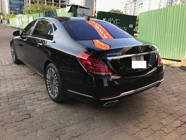 Mercedes-Benz Maybach S600 2016 - Cần bán lại xe Mercedes S600 đời 2016, màu đen, nhập khẩu, số tự động