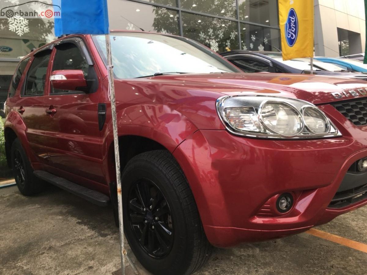 Ford Escape XLS 2.3L 4x2 AT 2010 - Bán Ford Escape XLS sản xuất 2010, màu đỏ số tự động