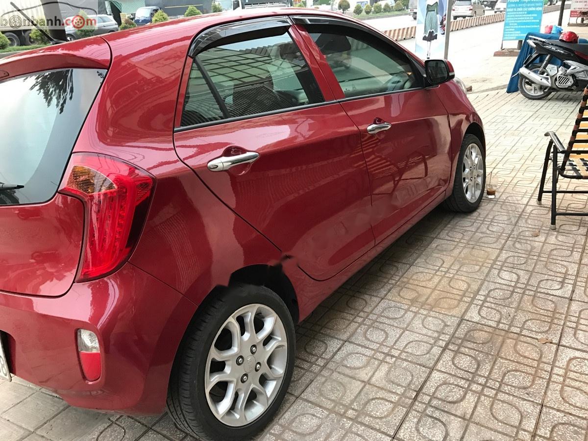 Kia Picanto   2013 - Bán Kia Picanto 1.25 AT đời 2013, màu đỏ, 288tr