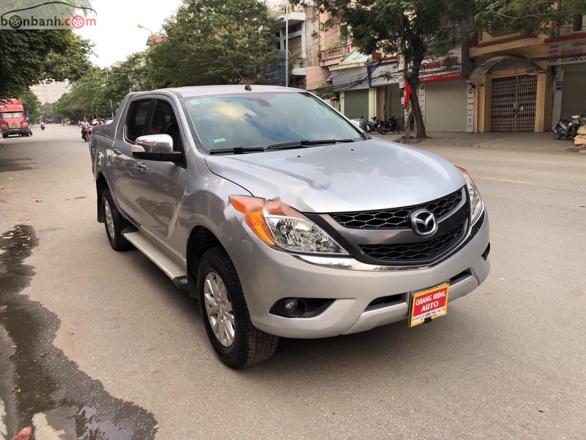 Mazda BT 50 2015 - Bán xe cũ Mazda BT 50 đời 2015, màu bạc