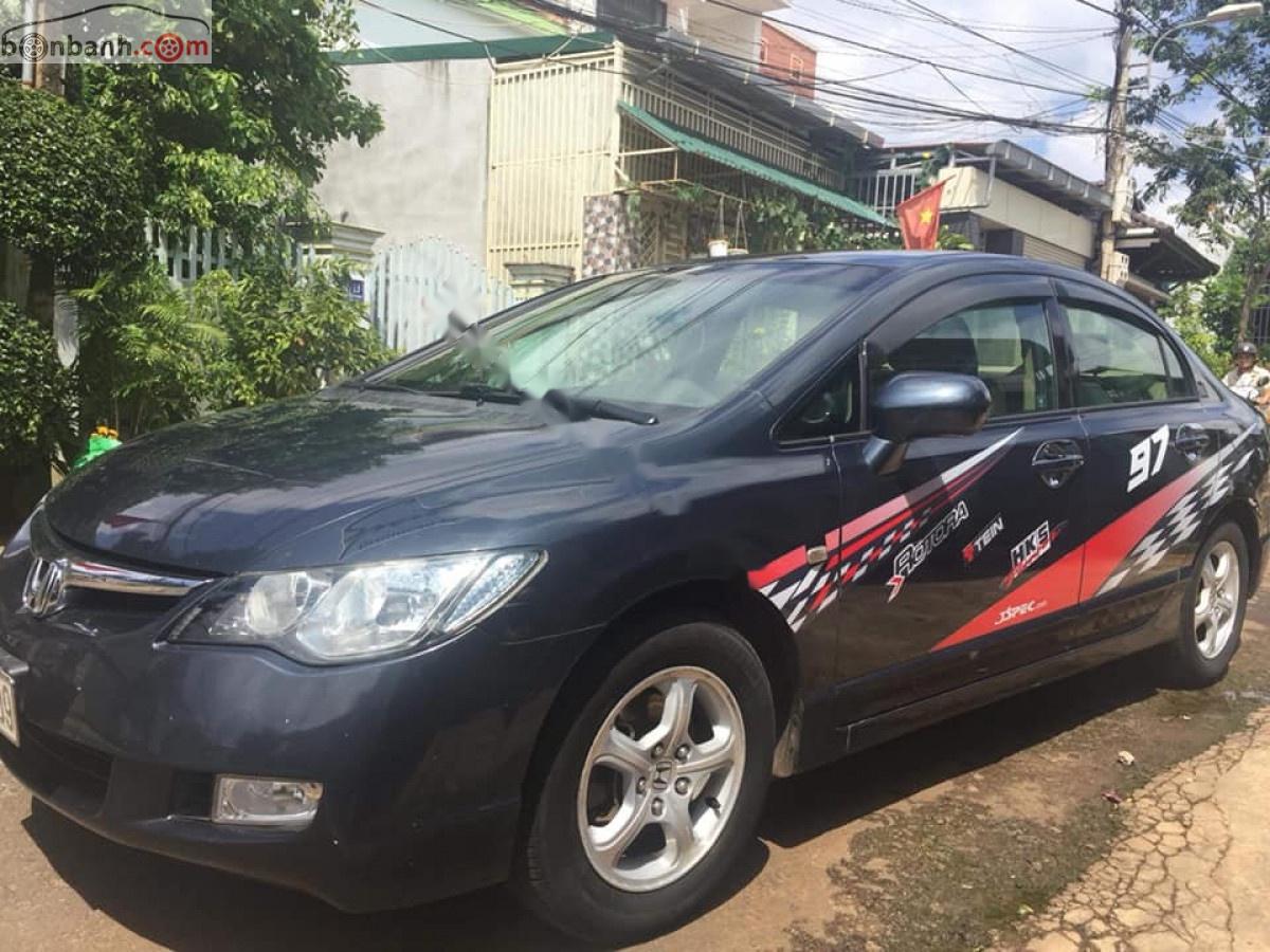 Honda Civic 2007 - Bán xe cũ Honda Civic đời 2007, màu xanh lam