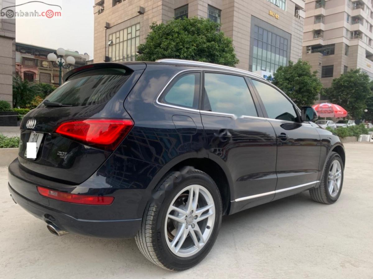 Audi Q5 2014 - Bán xe Audi Q5 2.0 AT năm 2014, màu xanh lam, nhập khẩu  