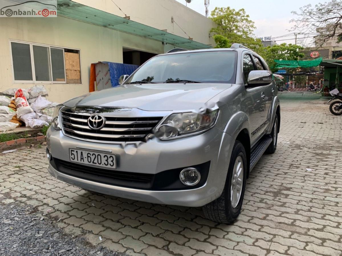 Toyota Fortuner 2012 - Bán Toyota Fortuner đời 2012, màu bạc, số tự động, 590 triệu