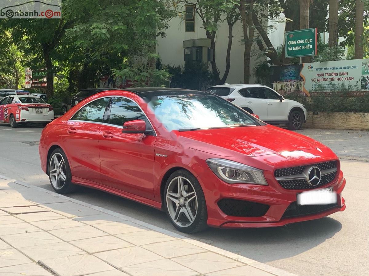 Mercedes-Benz CLA class 2014 - Cần bán lại xe Mercedes CLA250 AMG 4 MATIC 2014, màu đỏ, xe nhập