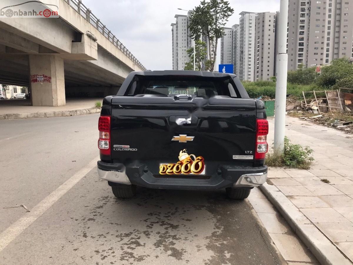 Chevrolet Colorado LTZ 2.8L 4x4 AT 2017 - Bán Chevrolet Colorado LTZ AT 4x4 năm 2017, màu đen, nhập khẩu Thái Lan 