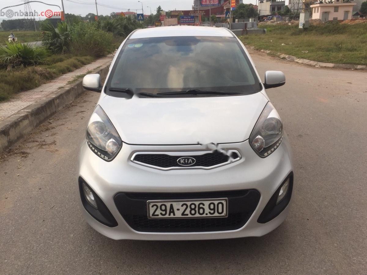 Kia Morning 2011 - Cần bán lại xe Kia Morning 2011, màu bạc, nhập khẩu  